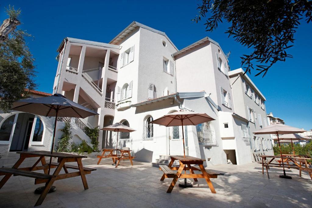 Résidence Aragon Juan-les-Pins Exterior foto